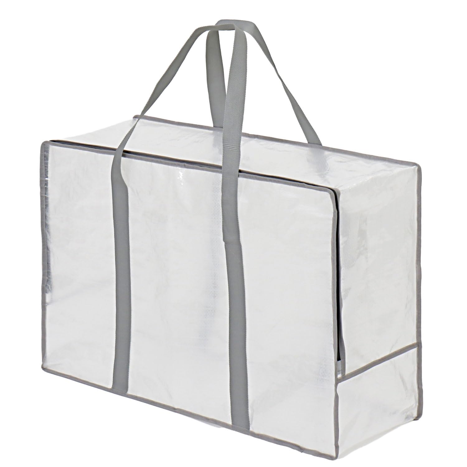 Amazon｜アストロ 収納ケース クリア XLサイズ 収納バッグ 持ち手付き